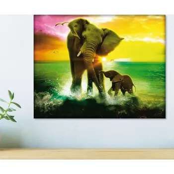 Diamantové malování Weltbild Diamantové malování Sloni 678796