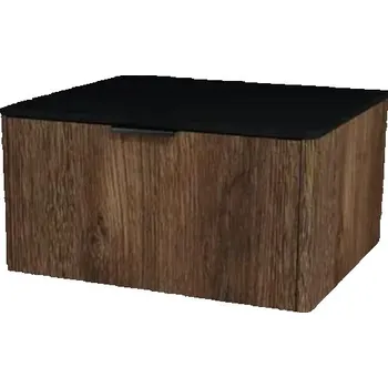 Koupelnový nábytek Koupelnová skříňka pod umyvadlo Devo Lotos bronzová/černá 60 x 31 x 53 cm LF-SUW1S60x31-F115