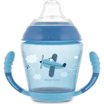 CANPOL BABIES Nevylévací hrneček se silikonovým pítkem Toys 230 ml modrý