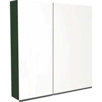 Koupelnový nábytek Zrcadlová skříňka bez osvětlení Devo Viva 2.0 pravá 70 x 15 x 85 cm conifer green