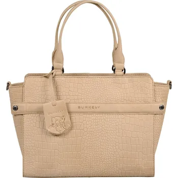 Kabelka Dámská kožená kabelka Burkely Holle - béžová