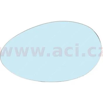 sklo zp. zrcátka modré L=P