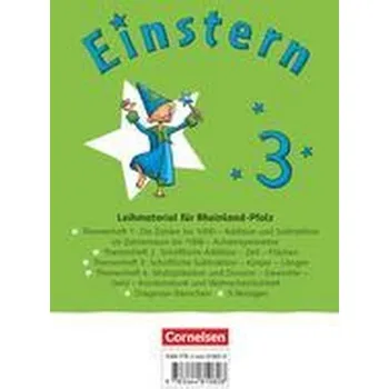 Cizí jazyk Einstern Mathematik 03 (Rheinland-Pfalz). Themenhefte 1-4, Diagnoseheft und Kartonbeilagen im Schuber - Ausleihmaterial