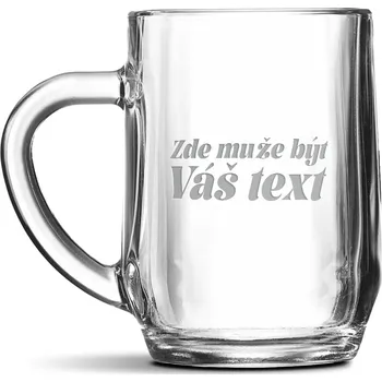 Sklenice Půllitr pro leváky s vlastním textem