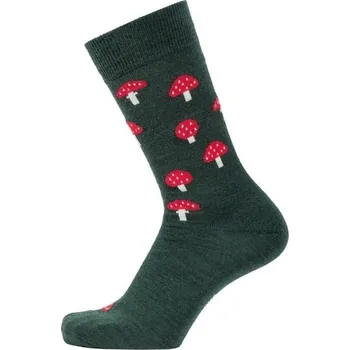 Dámské termo ponožky Merino ponožky Autumn green, Bengt & Lotta Švédsko 40/45 Lahvově zelená