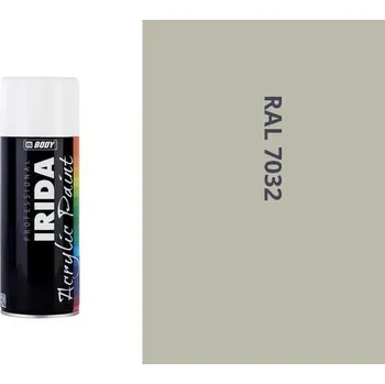 Barva ve spreji HB BODY Sprej IRIDA 7032 400ml, štěrková šedá