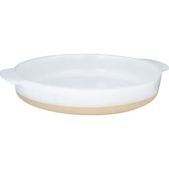 Plech na pečení Lurch - Terra Nova® zapékací mísa kulatá 26cm white/creme (1300ml)