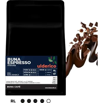 Káva BUNA CAFÉ Buna Espresso ulderico 100%, 6x500g
