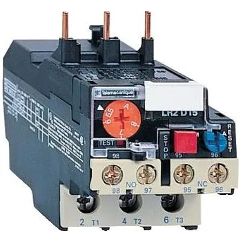 Relé Schneider Electric LRD1516 Jistící nadproudové relé tř.20, pro Stykače D12-D38, 9-13A