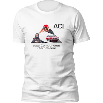 Pánské tričko Triko ACI bílé (volnočasové) 190 g Velikost: 3XL