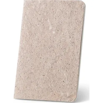 Zápisník TEAPAD SOFT. Poznámkový blok A6 s pružným krytem vyrobený z odpadu z č