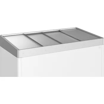 Vyvýšený záhon Ochranný rám s akrylovým sklem k vyvýšenému záhonu Biohort Barva: Tmavě šedá metalíza 65013