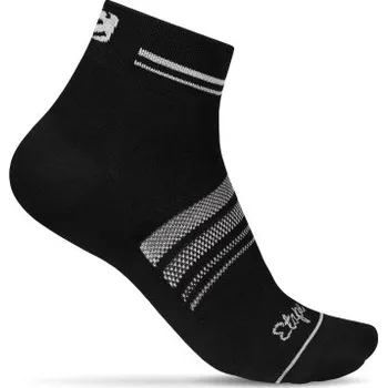 dámské cyklistické ponožky ETAPE Kiss - Černá/bílá, S (35-38)