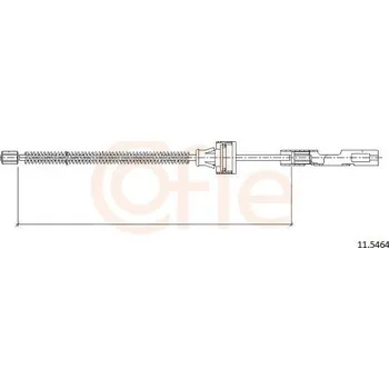 Autodíl Tažné lanko, parkovací brzda COFLE 11.5464