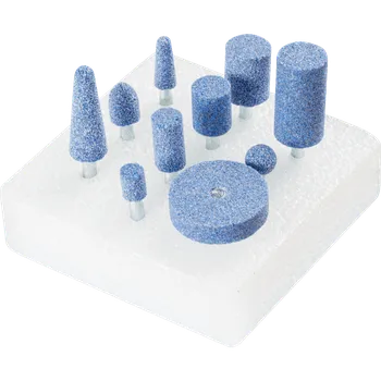 Brusný kotouč Pferd 33920135 | Sada brusných tělísek 2001 tvrdost J, 10 ks