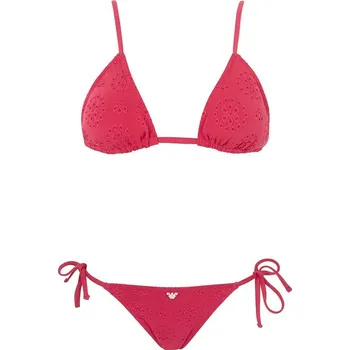 Dámské plavky Dámské dvoudílné plavky 262616 4R323 01975 malinové - Emporio Armani S