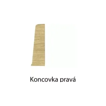 Podlahová lišta Ukončení pravé SLK 60 Q Döllken, 3042