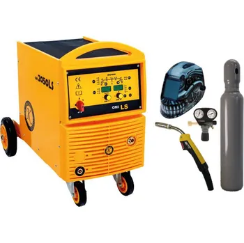 Svářečka Omicron OMI 2050LS SYNERGIE 4-kl + hořák + ventil GCE + kukla Predator + lahev, záruka 3 roky