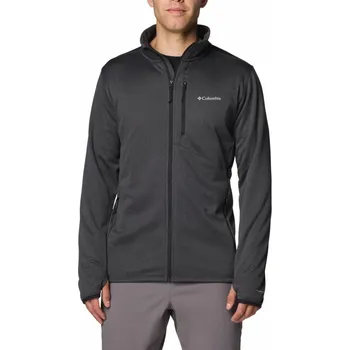 Pánské oblečení Columbia Park View™ Fleece Full Zip M 1952222011 - black/heather S
