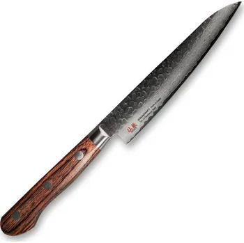Kuchyňský nůž Nůž Petty 150 mm Suncraft Senzo Universal Tsuchime Damascus + Sleva 200,- Kč s kódem "DELI200"
