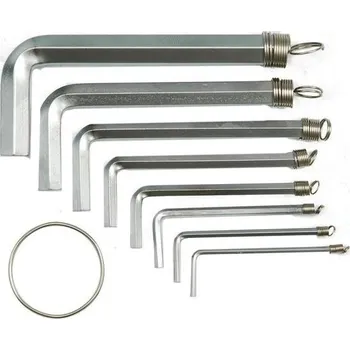 Klíč Vorel sada klíčů imbus 10 ks 1,5 - 10 mm crv TO-56391