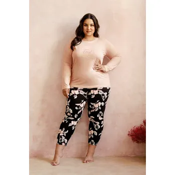 Pánská móda Dámské pyžamo Katie 3255 2XL-3XL bez 2XL