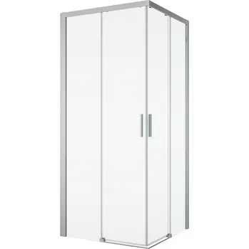 Sprchové dveře Ronal Bathrooms (Sanswiss) Dvoudílné posuvné dveře Ronal Top - Line S - levé / 1 strana rohového vstupu 900 x 2000 mm, matný elo x /sklo čiré