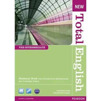 Anglický jazyk New Total English Pre-Intermediate Students' Book w/ Active Book and MyEnglishLab Pack
