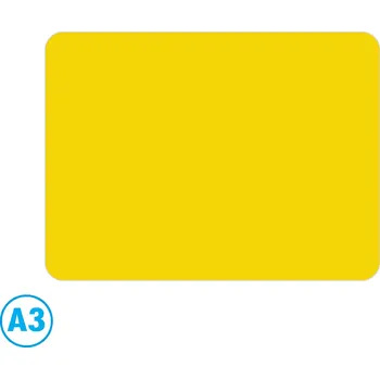 Řezací podložka Podložka modelovací A3 žlutá