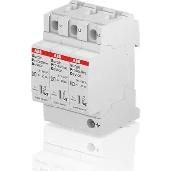 Přepěťová ochrana ABB 2CTB803873R2800 OVR T2 3L 40-440 P QS svodič přepětí