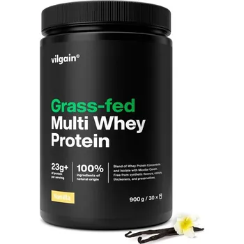 Protein Vilgain Grass-Fed Multi Whey Protein – vanilka 900 g