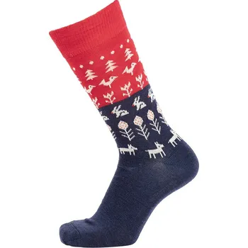 Dámské termo ponožky Merino ponožky Nature red marine, Bengt & Lotta Švédsko Modrá 40/45
