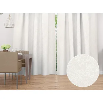 ubrus Dekorační závěs TF-033 Venezia smetanový - š. 300 cm 300x140 cm