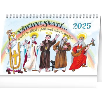 Kalendář Notique Kamila Skopová stolní kalendář Všichni svatí 2025