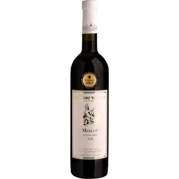 Víno Merlot 0,75 l pozdní sběr 2020 Vinné sklepy Valtice