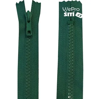 Zip zip kostěný zelený/269 No5 9269xx - Zelená, 18cm