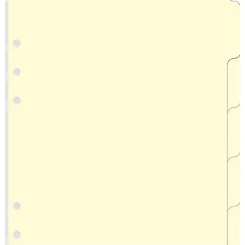 Diář Náplň A5, rozřazovač, 6 prázdných záložek