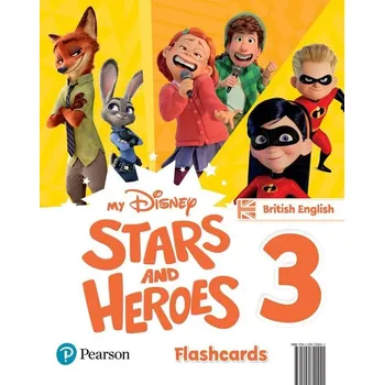 Cizí jazyk My Disney Stars and Heroes Level 3 Flashcards
