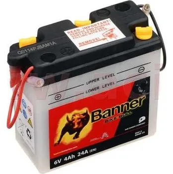 Motobaterie baterie 6V, 6N4B-2A, 4Ah, 24A