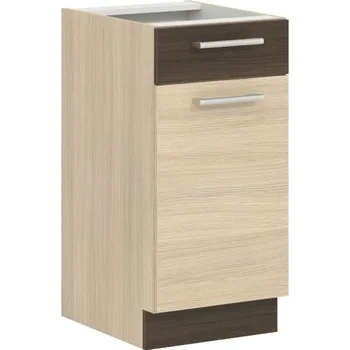 Kuchyňská linka RUTHIN, dolní skříňka D40S1 se šuplíkem, rijeka světlá + vyzvednutí ZDARMA