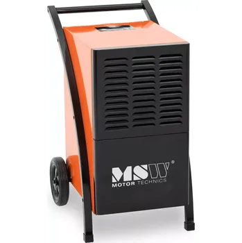 Odvlhčovač vzduchu MSW Stavební odvlhčovač - 60 l / 24 h - 80 m² - 750 m³/h - s rukojetí a 2 kolečky MSW-DEH-V2.1 E60