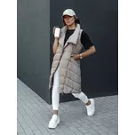 Dámská vesta DSTREET SERKIS BÉŽOVÁ XL