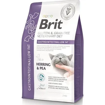 Brit Veterinary Diet Cat Gastrointestinal-Low Fat, 2 kg