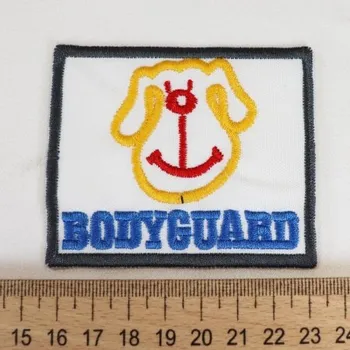 Nášivka Nášivka PES BODYGUARD dětská 20801 - Vzorovaná, 8x6 cm