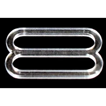 zkracovač ramínek 13mm podprsenky čirý - Čirá, 13mm
