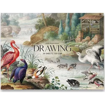 Výtvárné potřeby Skicák Shkolyaryk Muse Drawing - A5+, 20 listů