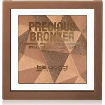 Přípravek na tvář bellaoggi Precious Bronzer Multicolor Tech kompaktní bronzující pudr odstín Sunlight 9 g