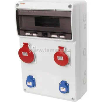 modulární přístroj a rozvaděč Famatel v431 - ZSF20101000.V /3952 Zás.skříň IP44 pouze vydrátovaná