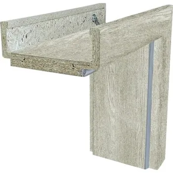 Zárubeň Obložková zárubeň Solodoor 80 P šířka 80 mm earl grey