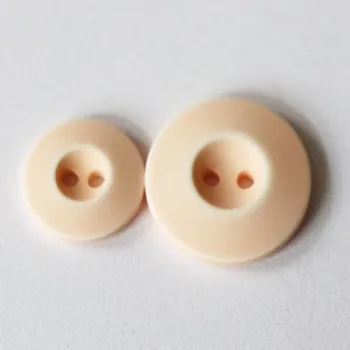 Knoflík Knoflík lososový pastel 10177/32/7 - Losos, 15mm